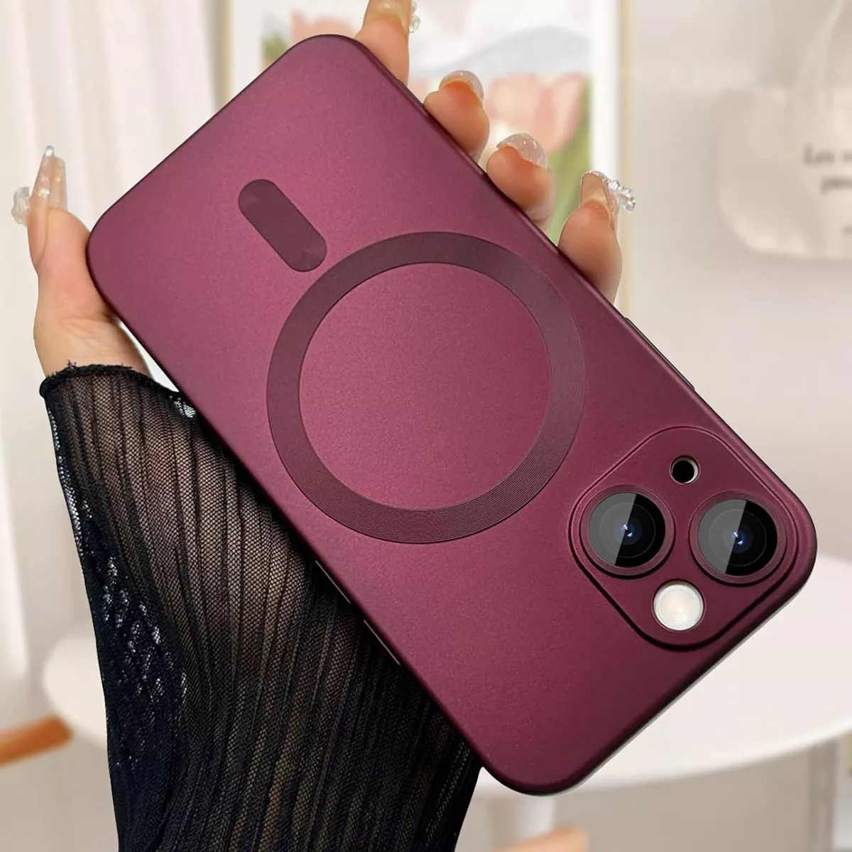 Foto 5 pulgar | Funda Para Iphone 15 Normal Soft Shell Magnetic Tpu Flexible