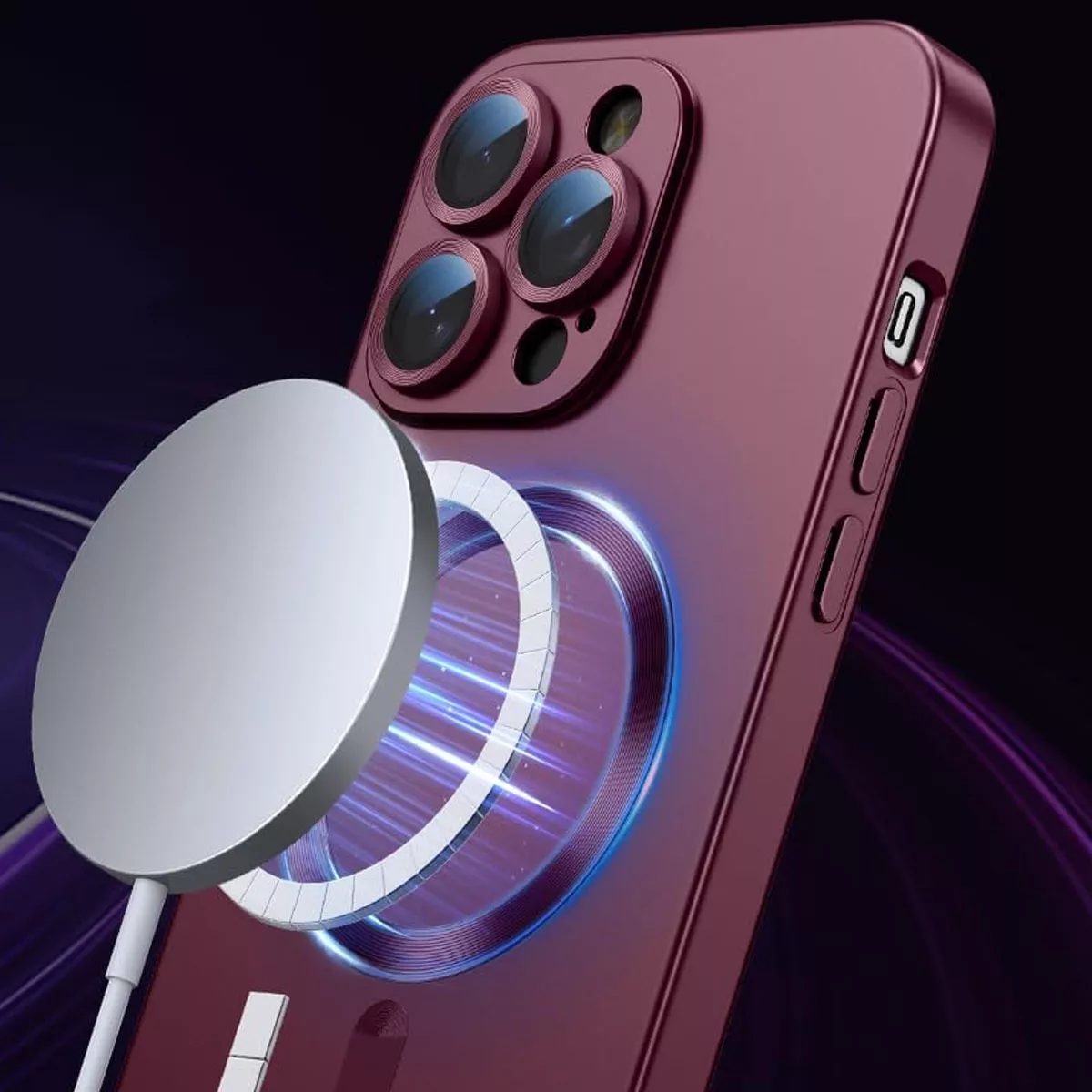 Foto 4 pulgar | Funda Para Iphone 13 Pro Max Soft Shell Magnetic Tpu Flexibl