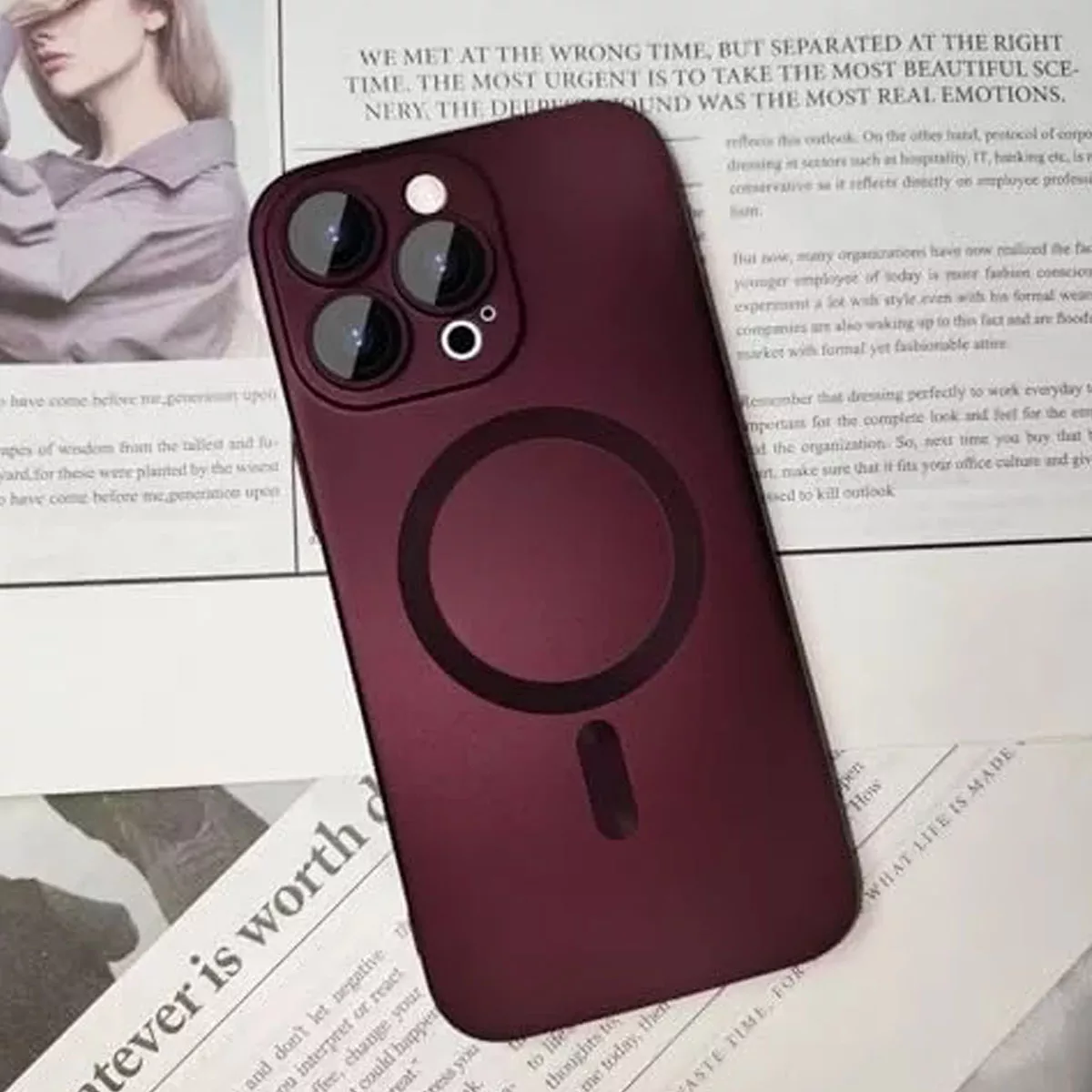 Foto 6 pulgar | Funda Para Iphone 13 Pro Max Soft Shell Magnetic Tpu Flexibl