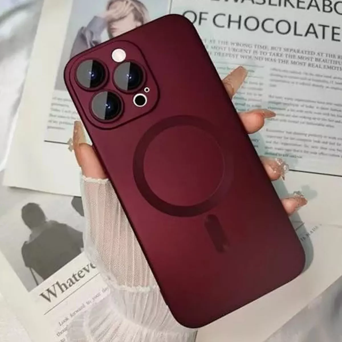 Foto 7 pulgar | Funda Para Iphone 13 Pro Max Soft Shell Magnetic Tpu Flexibl