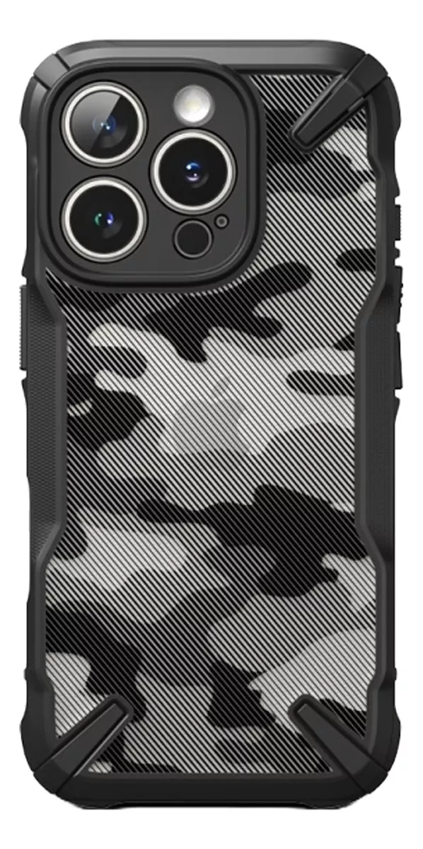 Foto 3 pulgar | Funda Para Iphone 16 Pro Max Ringke Fusion X  Camuflaje Protección Antichoques