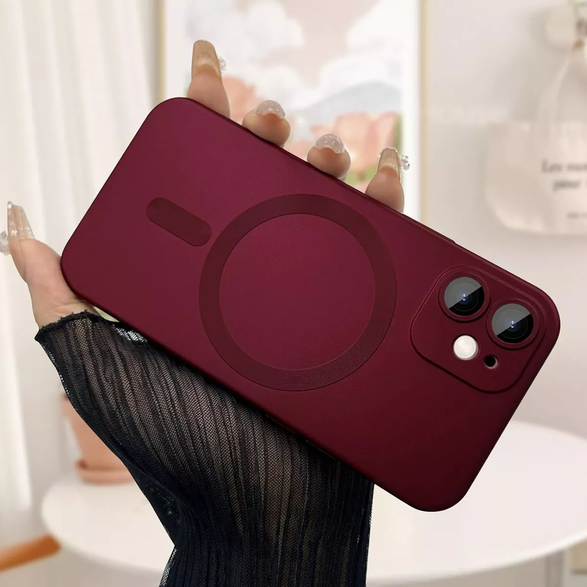 Foto 3 pulgar | Funda Para Iphone 11 Soft Shell Magnetic Tpu Semiflexible