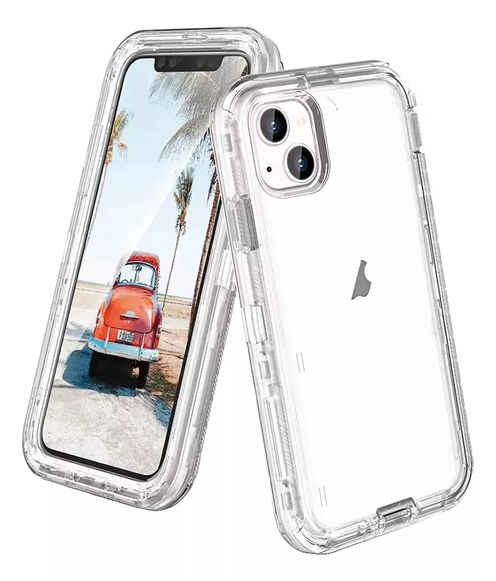 Foto 2 pulgar | Funda Para Iphone 13 Antishock 3 Capas Esquinas Reforzadas