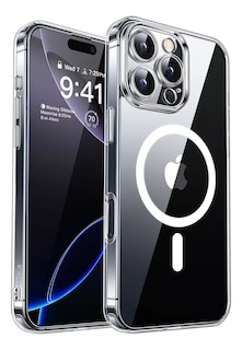 Foto 1 | Funda Para Iphone 16 Pro Max Magnetic Clear Kiosla Tpu Premium