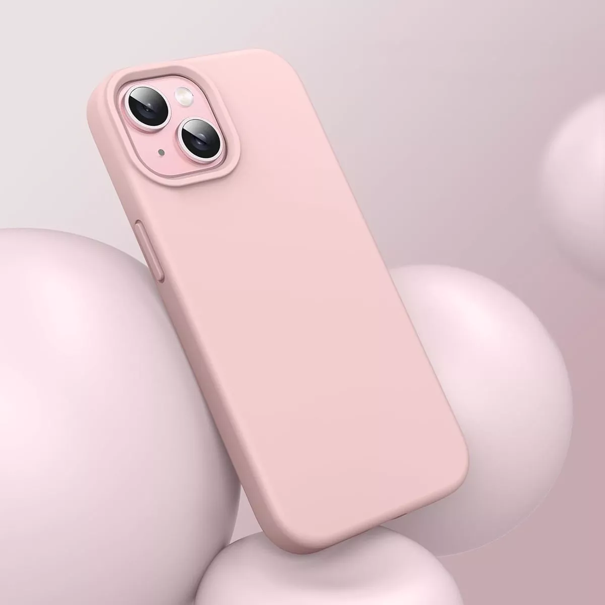 Foto 3 pulgar | Funda Para Iphone 14 Silicon Suave Premium Interior Afelpado Antigolpes