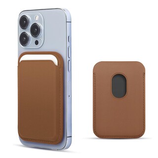 Foto 3 | Tarjetero Cartera Piel Premium Magsafe Para Iphone Y Magsafe