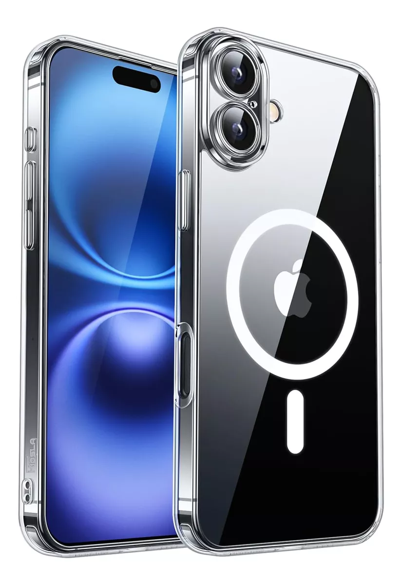 Funda Para Iphone 16 Normal Magnetic Clear Kiosla Tpu Premium
