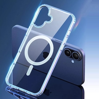 Foto 3 | Funda Para Iphone 16 Normal Magnetic Clear Kiosla Tpu Premium