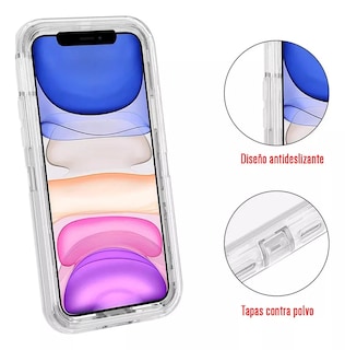 Foto 4 | Funda Para Iphone 13 Pro Reforzada Alto Impacto Antishock