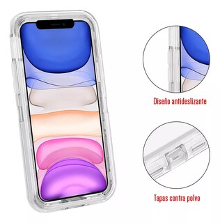 Foto 4 | Funda Para Iphone 13 Pro Max Antishock 3 Piezas Esquinas Reforzadas