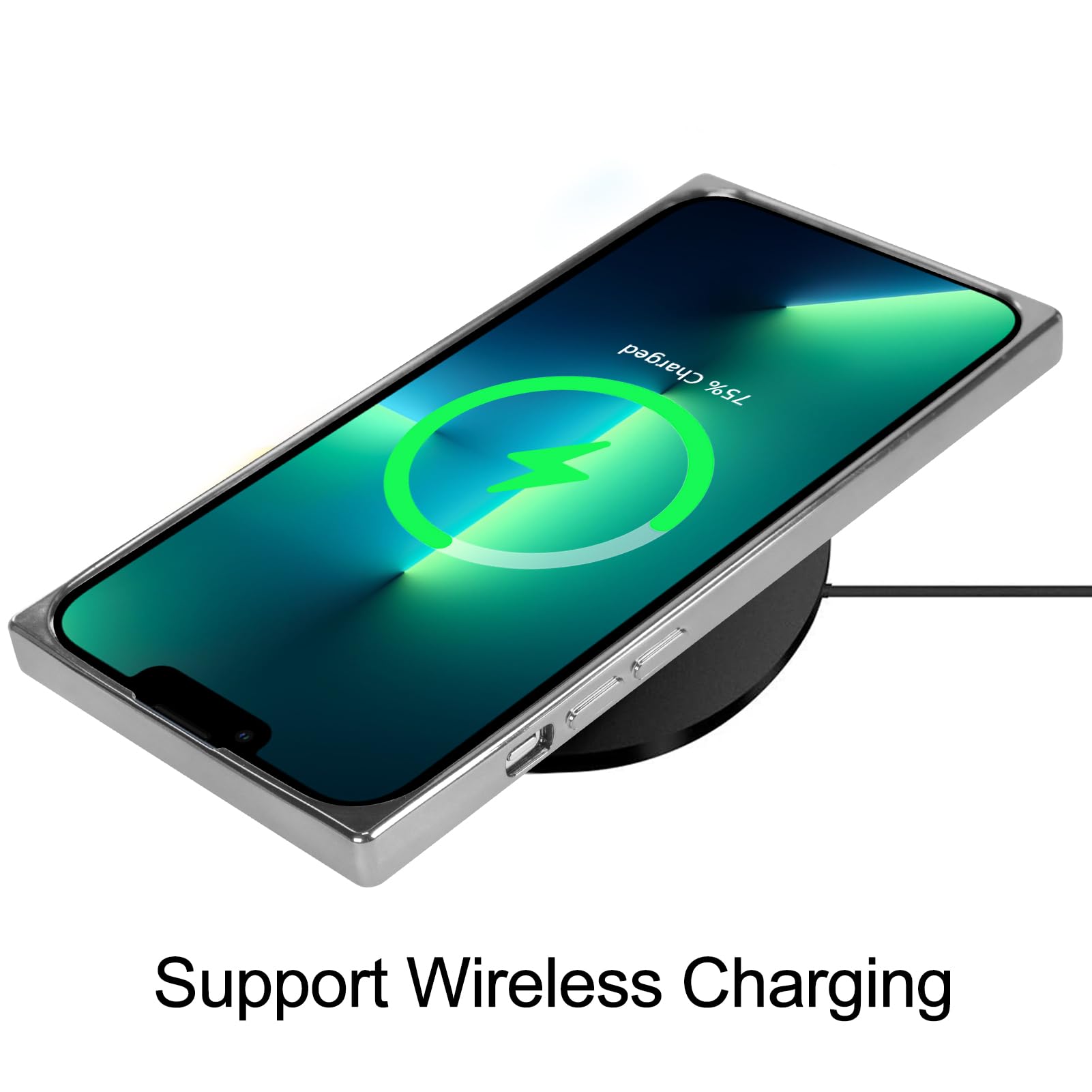 Foto 6 | Funda De Teléfono Kanghar Iphone 13 Pro Magnética Transparente Con Protector - Venta Internacional.