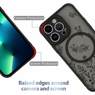 Foto 2 | Funda Magnética Aigomara Para Iphone 13 Pro Con Magsafe - Venta Internacional.