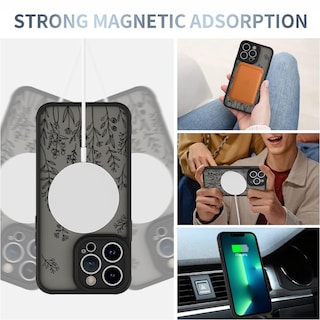 Foto 3 | Funda Magnética Aigomara Para Iphone 13 Pro Con Magsafe - Venta Internacional.