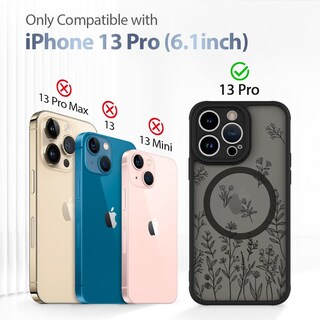 Foto 7 | Funda Magnética Aigomara Para Iphone 13 Pro Con Magsafe - Venta Internacional.