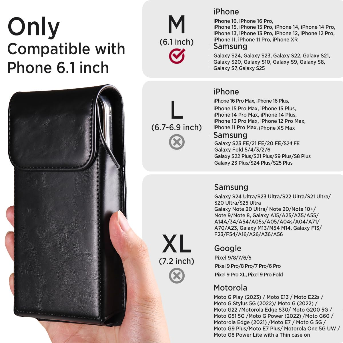 Foto 3 pulgar | Funda De Teléfono Móvil Miimall Para Iphone 16/16 Pro Y Galaxy S25 - Venta Internacional.