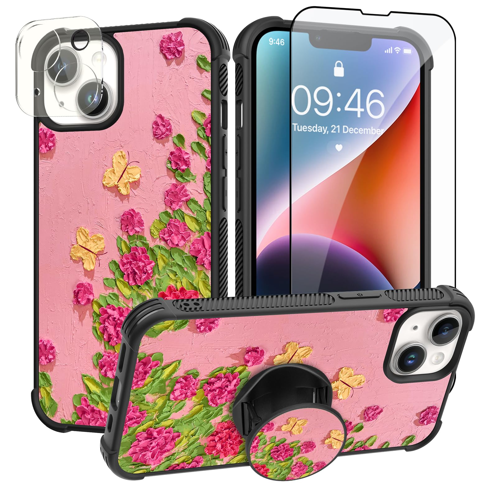 Foto 1 | Funda De Teléfono Kanghar Diseñada Para Iphone 14 Plus Con Acceso. - Venta Internacional.
