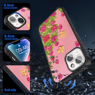 Foto 2 | Funda De Teléfono Kanghar Diseñada Para Iphone 14 Plus Con Acceso. - Venta Internacional.
