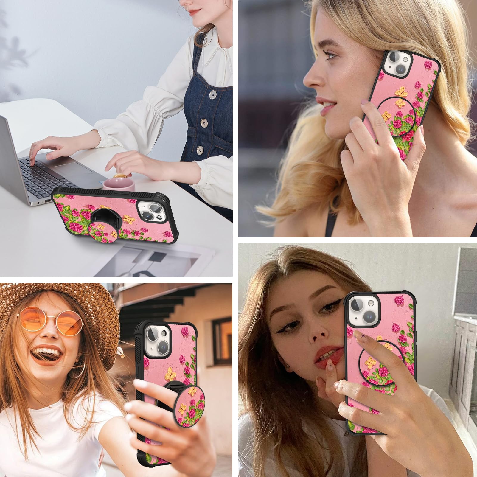 Foto 5 pulgar | Funda De Teléfono Kanghar Diseñada Para Iphone 14 Plus Con Acceso. - Venta Internacional.