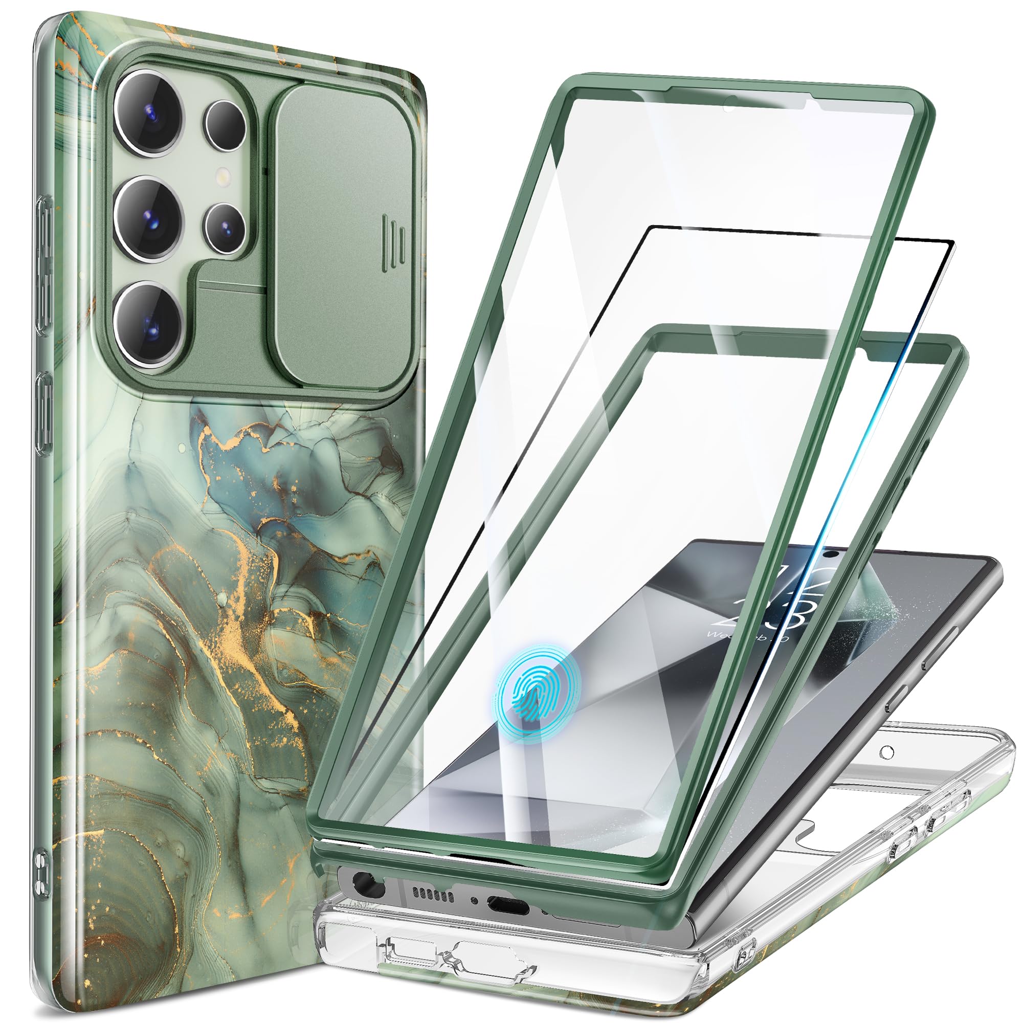 Funda De Teléfono Gviewin Para Samsung Galaxy S24 Ultra 6.8 Desert - Venta Internacional.