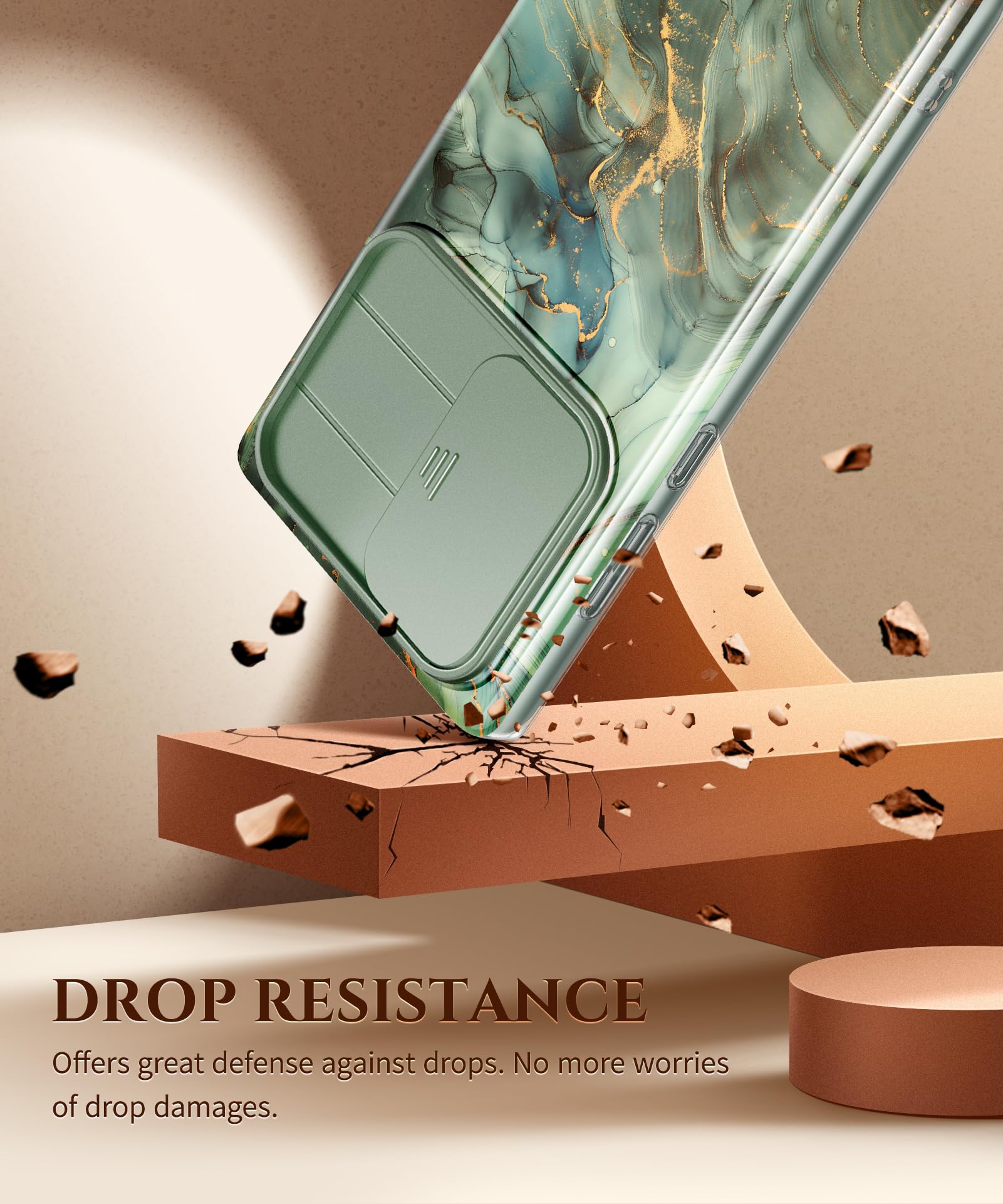 Foto 7 pulgar | Funda De Teléfono Gviewin Para Samsung Galaxy S24 Ultra 6.8 Desert - Venta Internacional.