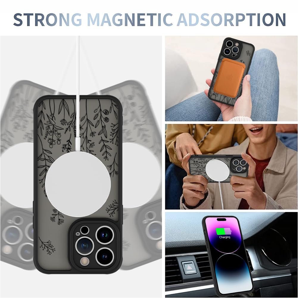 Foto 3 | Funda Magnética Aigomara Para Iphone 14 Pro Con Magsafe - Venta Internacional.