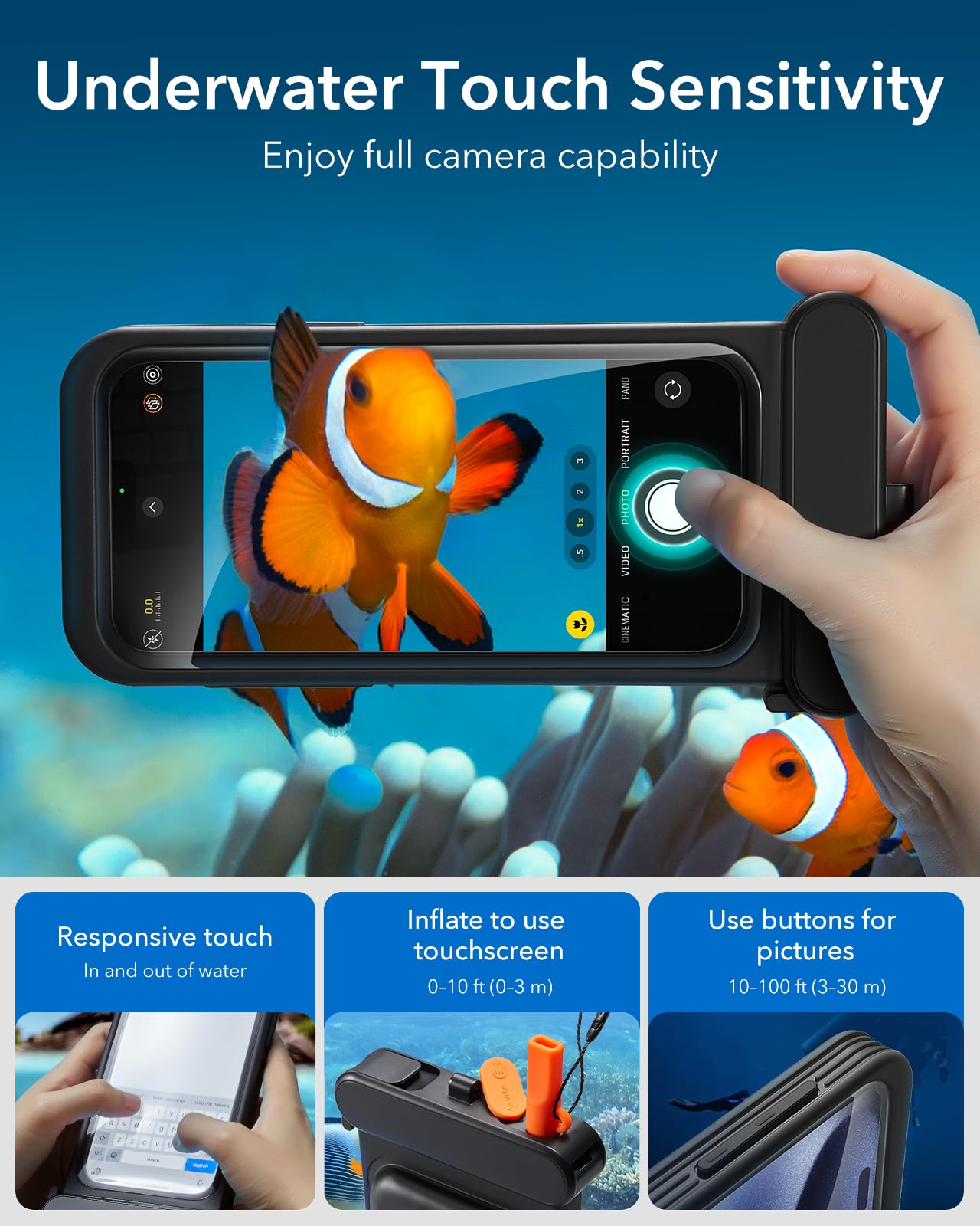 Foto 6 pulgar | Funda De Teléfono Impermeable Esr Para Iphone 15 Pro Max /14 Pro Max - Venta Internacional.