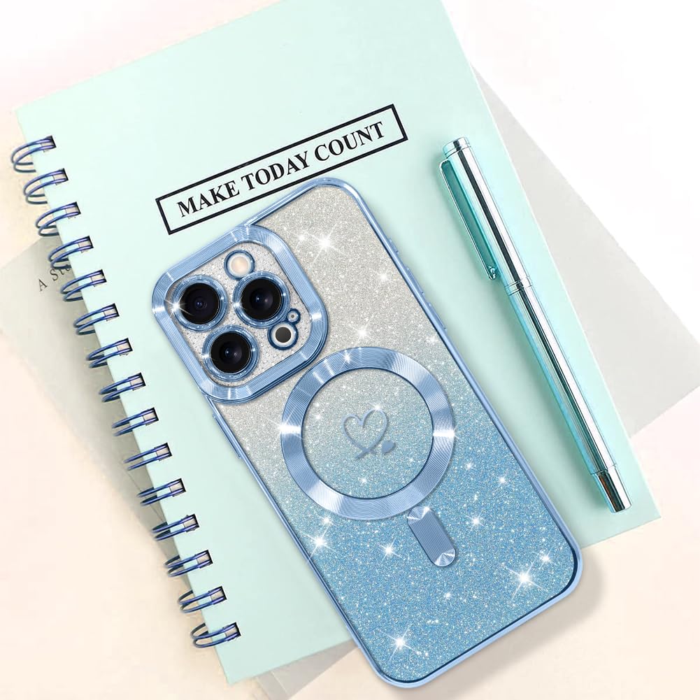 Foto 7 pulgar | Funda Para Teléfono Bonoma Compatible Con Iphone 15 Pro Max - Azul - Venta Internacional.