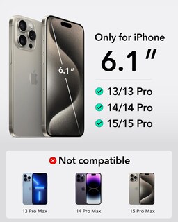 Foto 2 | Funda De Teléfono Impermeable Esr Para Iphone 15 Pro/14 Pro/13 Pro - Venta Internacional.