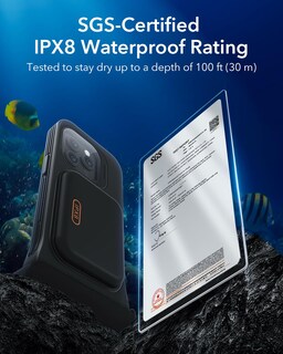 Foto 7 | Funda De Teléfono Impermeable Esr Para Iphone 15 Pro/14 Pro/13 Pro - Venta Internacional.
