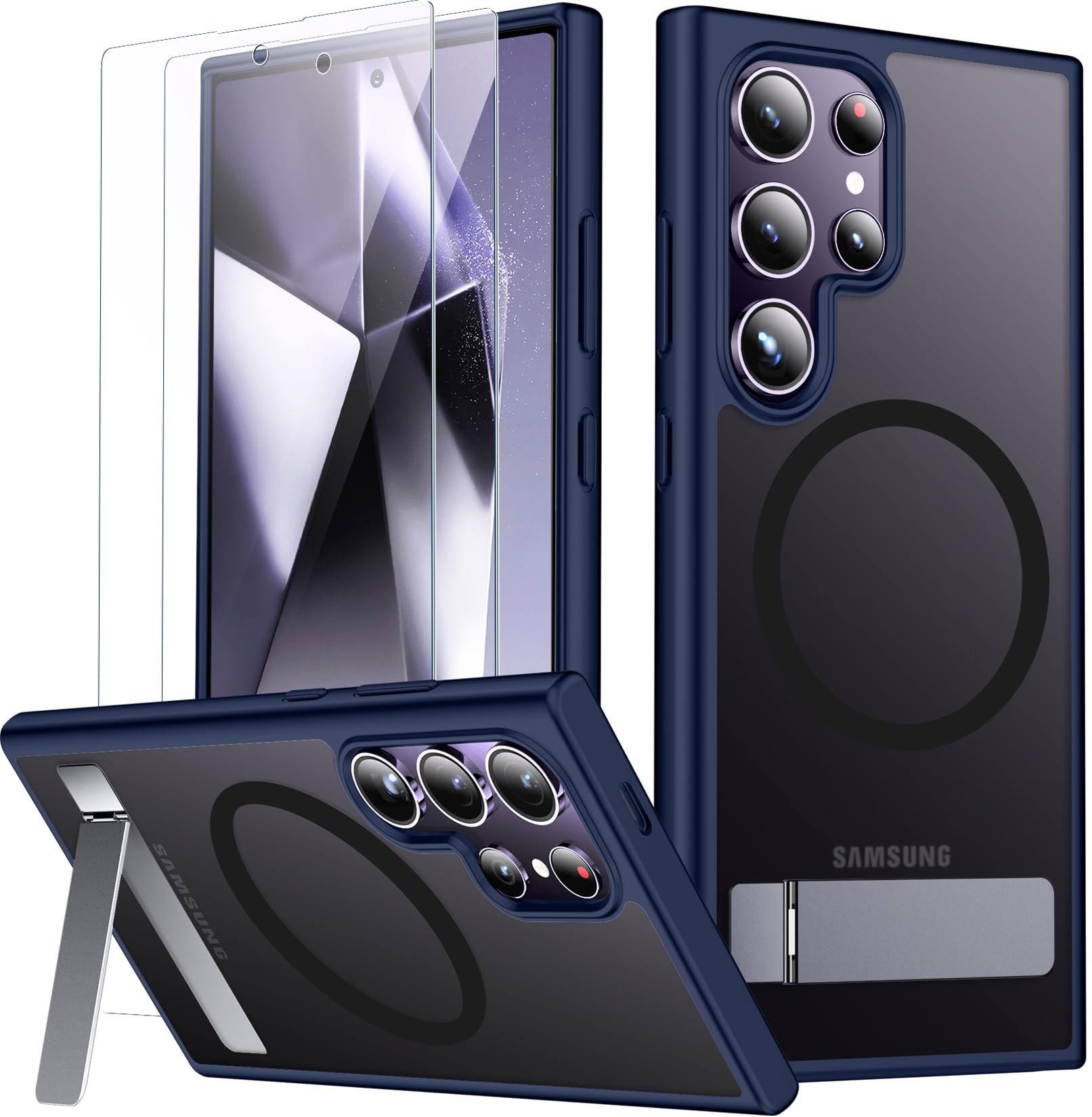 Funda De Teléfono Spidercase Para Samsung Galaxy S24 Ultra Blue - Venta Internacional.