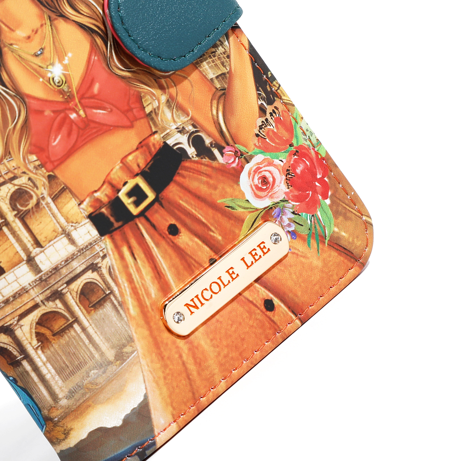 Foto 6 | Funda Porta Celular Tarjetero Nicole Lee Martha Travel