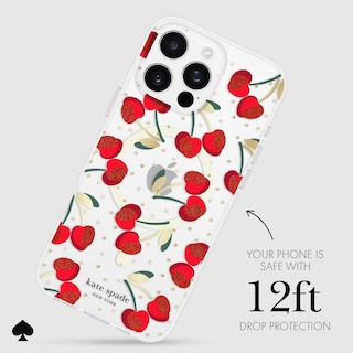 Foto 3 | Funda De Teléfono Kate Spade New York Para Iphone 16 Pro Max Cherry Dot - Venta Internacional.