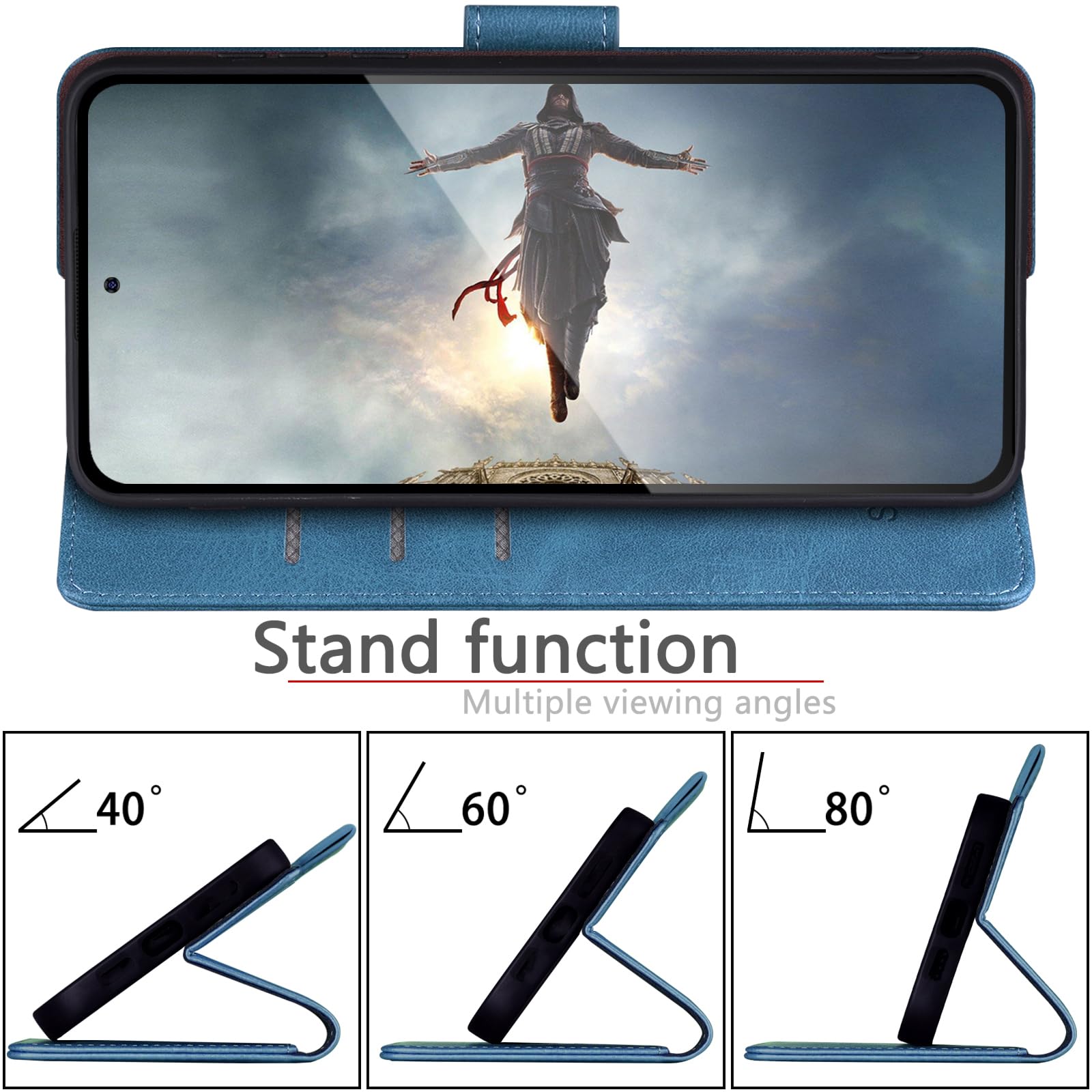 Foto 8 pulgar | Funda Tipo Cartera Suanpot Compatible Con Samsung Galaxy S25 Ultra - Venta Internacional.