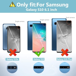 Foto 2 | Funda Procase De Tpu Transparente Para Galaxy S10 Con Esquinas Reforzadas - Venta Internacional.