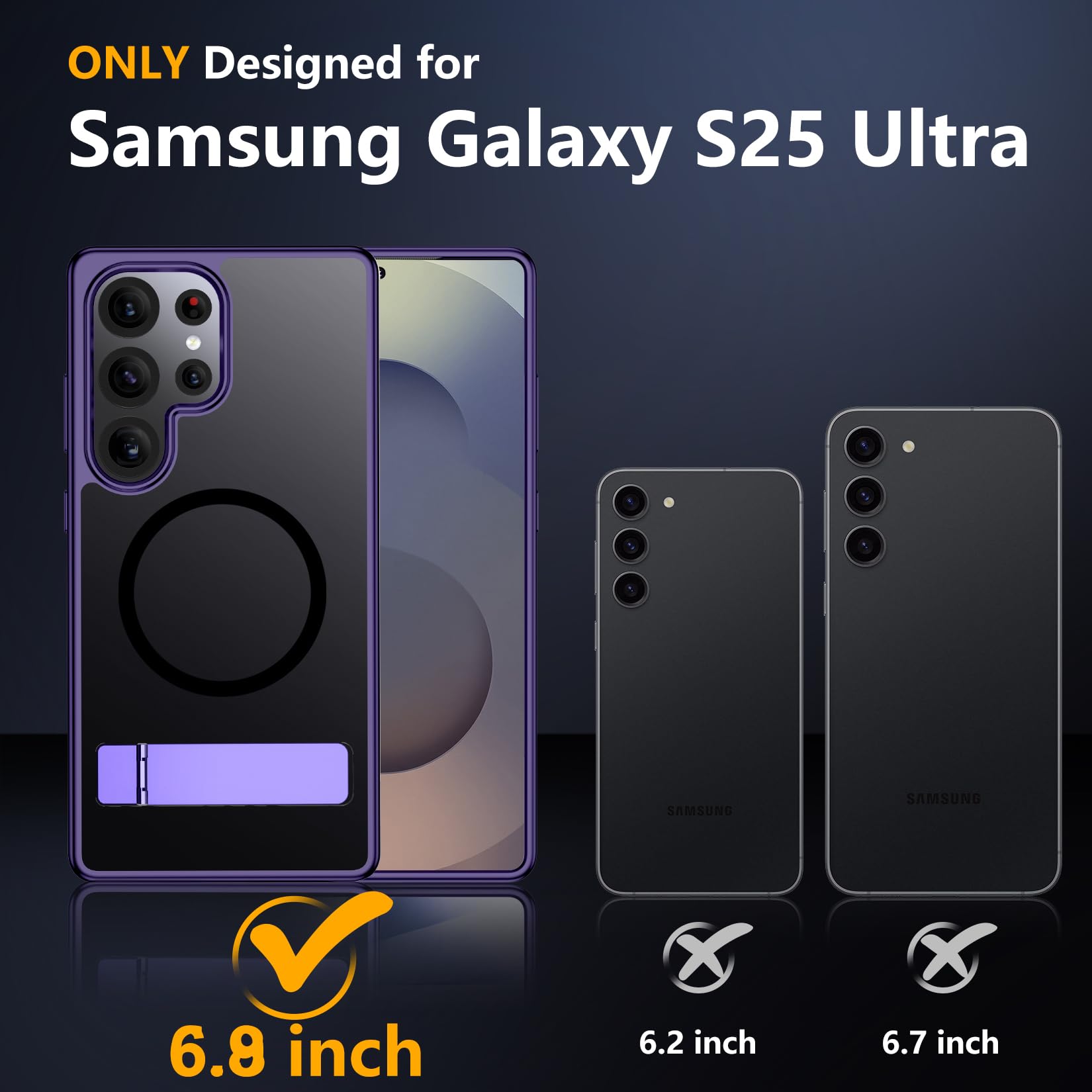 Foto 3 pulgar | Funda Magnética Spidercase Para Samsung Galaxy S25 Ultra - Venta Internacional.