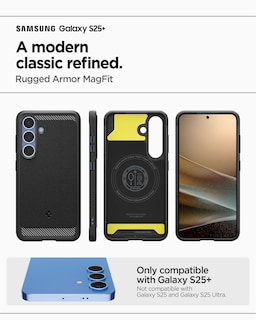 Foto 2 | Funda Spigen Rugged Armor Magfit Para Samsung Galaxy S25 Plus - Venta Internacional.
