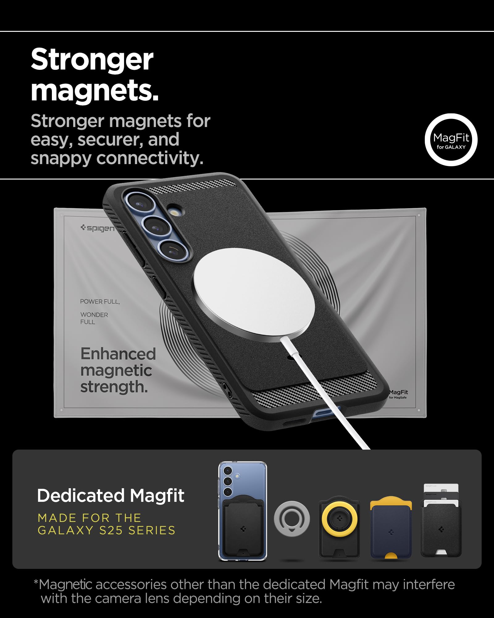 Foto 8 pulgar | Funda Spigen Rugged Armor Magfit Para Samsung Galaxy S25 Plus - Venta Internacional.