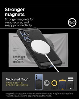 Foto 7 | Funda Spigen Rugged Armor Magfit Para Samsung Galaxy S25 Plus - Venta Internacional.