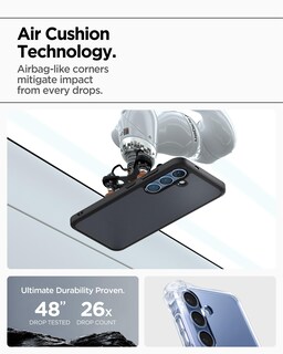 Foto 5 | Funda Para Teléfono Spigen Ultra Hybrid Galaxy S25 Plus Frost Black - Venta Internacional.