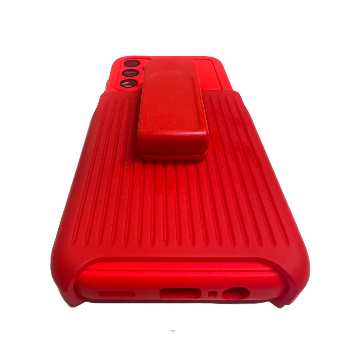 Foto 3 pulgar | Funda Uso Rudo Jie Smart Con Clip Y Soporte Para Samsung A57