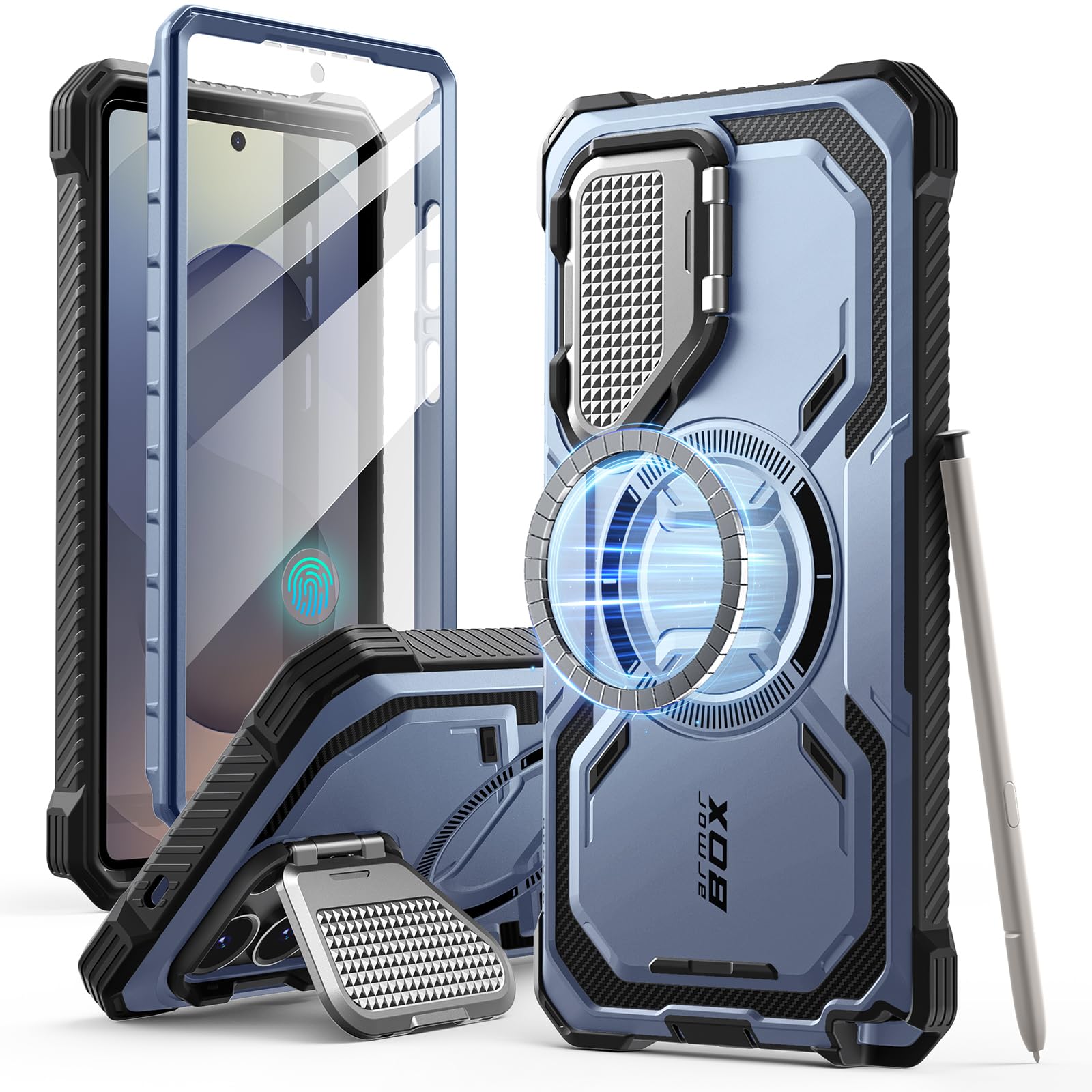 Foto 2 pulgar | Funda De Teléfono I-blason Armorbox Para Samsung Galaxy S25 Ultra Blue - Venta Internacional.