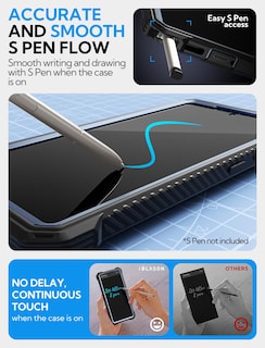 Foto 6 | Funda De Teléfono I-blason Armorbox Para Samsung Galaxy S25 Ultra Blue - Venta Internacional.