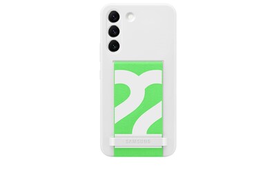 Foto 1 | Funda De Silicona Para Samsung Galaxy S22 Con Correa, Color Blanco - Venta Internacional.