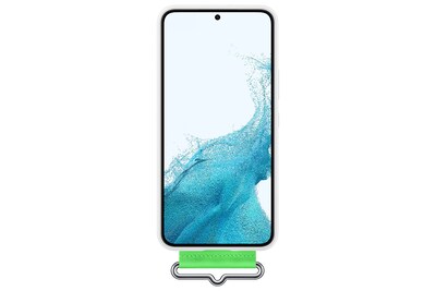 Foto 2 | Funda De Silicona Para Samsung Galaxy S22 Con Correa, Color Blanco - Venta Internacional.