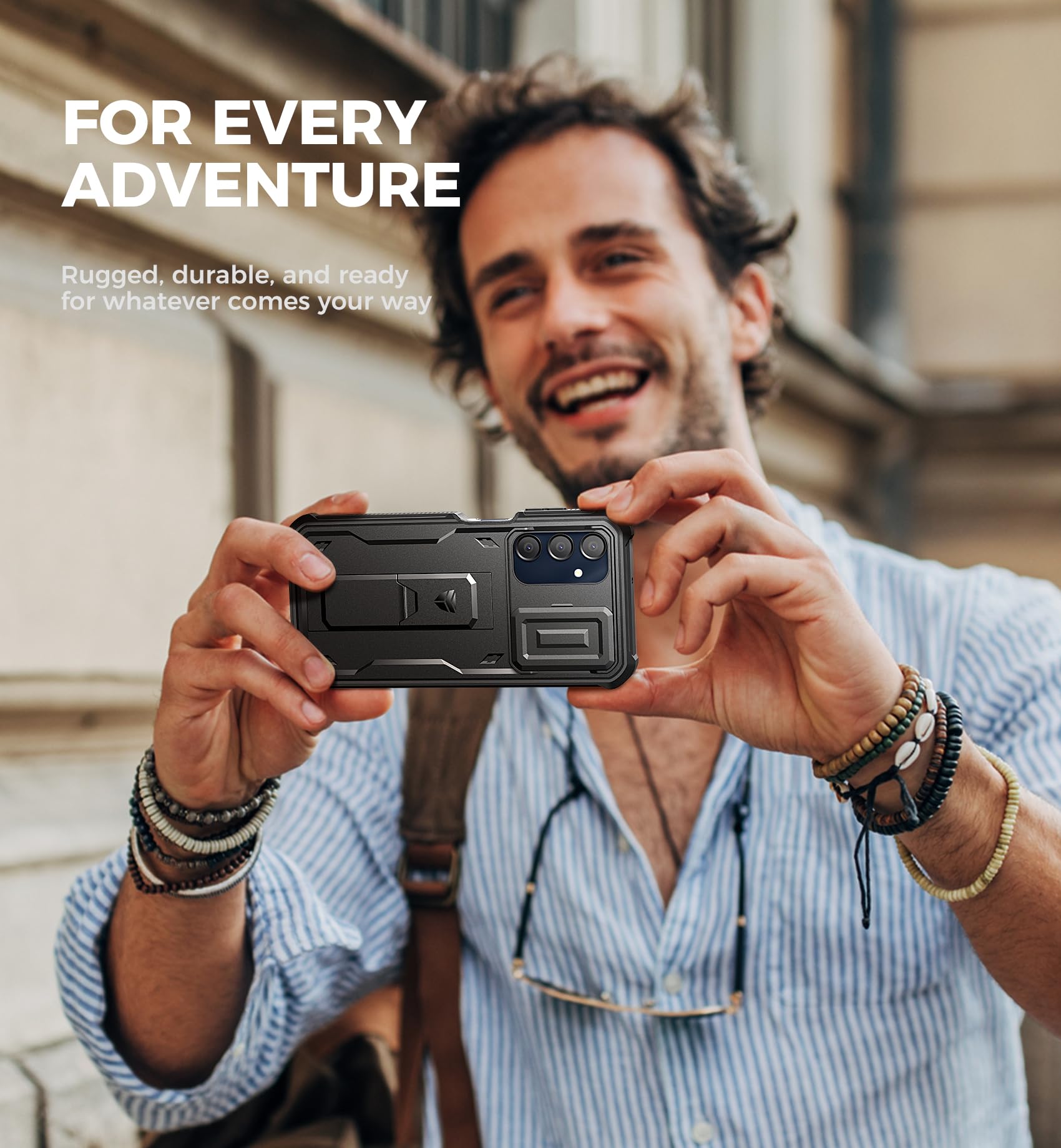Foto 8 pulgar | Funda De Teléfono Dexnor Para Samsung Galaxy A16 5g Con Protector De Pantalla - Venta Internacional.