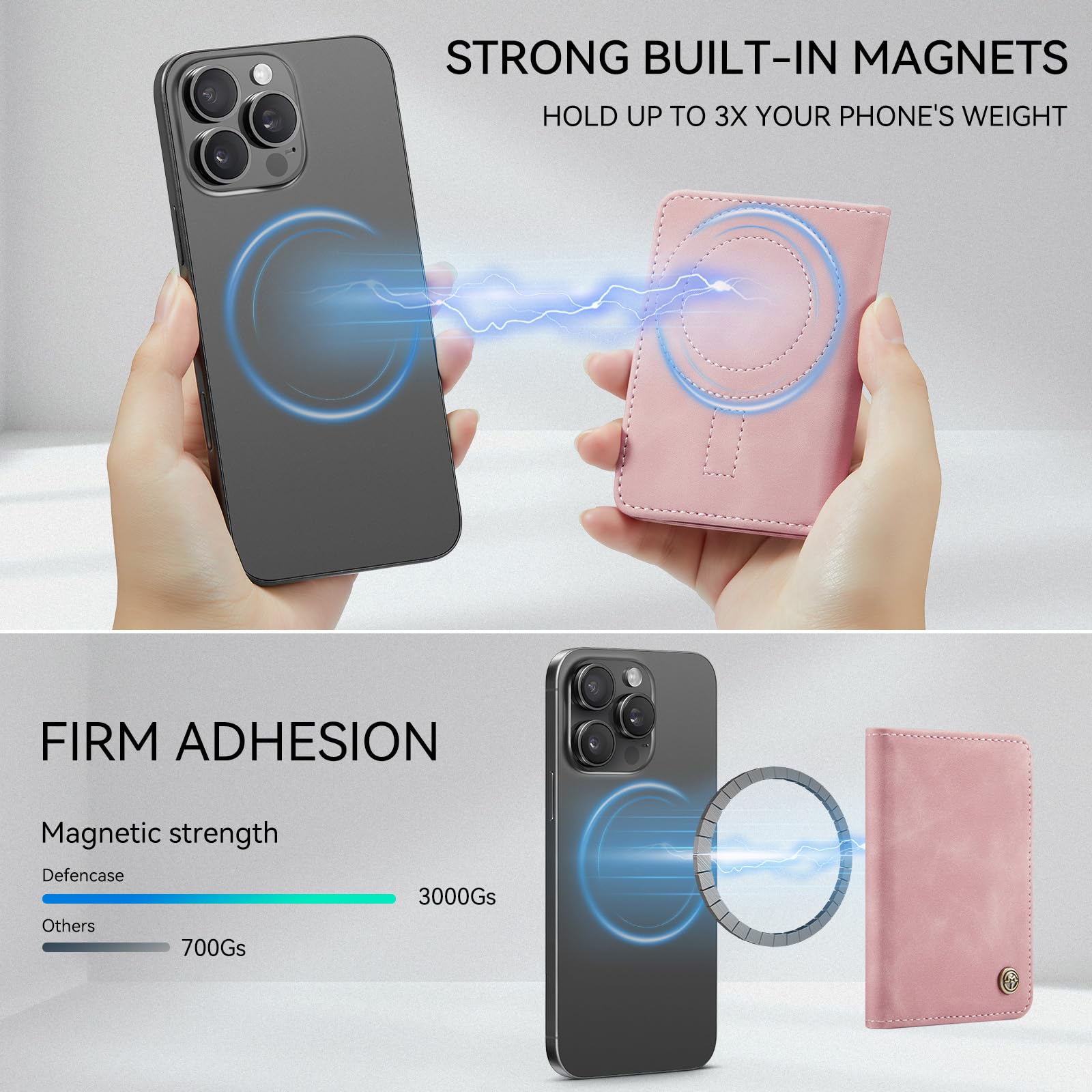 Foto 4 pulgar | Tarjetero Magnético Magsafe Wallet Con Bloqueo Rfid Defense - Venta Internacional.