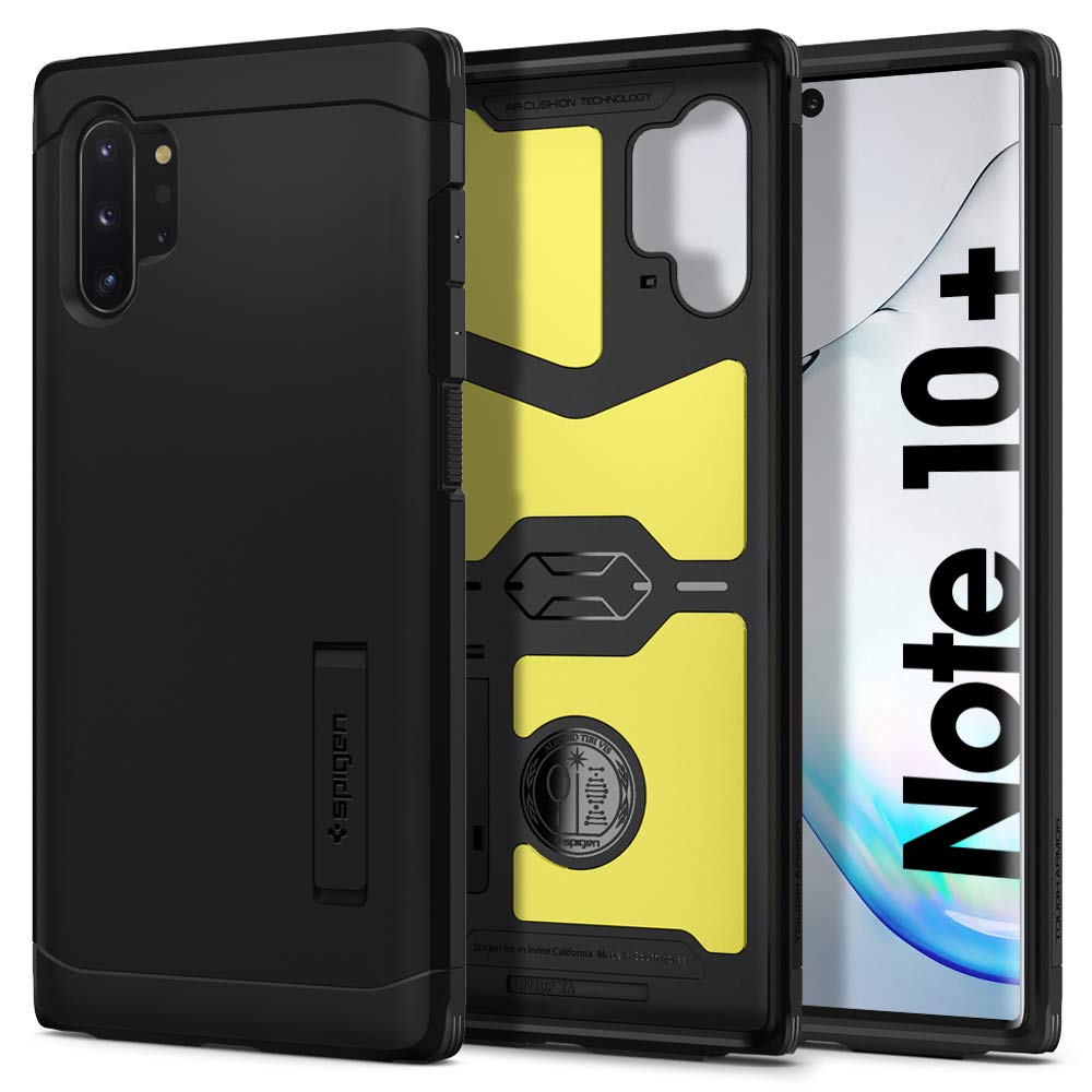 Foto 2 pulgar | Funda De Teléfono Spigen Tough Armor Para Samsung Galaxy Note 10 Plus - Venta Internacional.