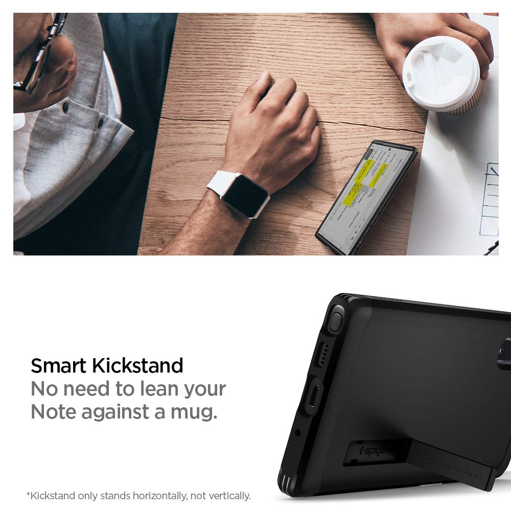 Foto 6 pulgar | Funda De Teléfono Spigen Tough Armor Para Samsung Galaxy Note 10 Plus - Venta Internacional.