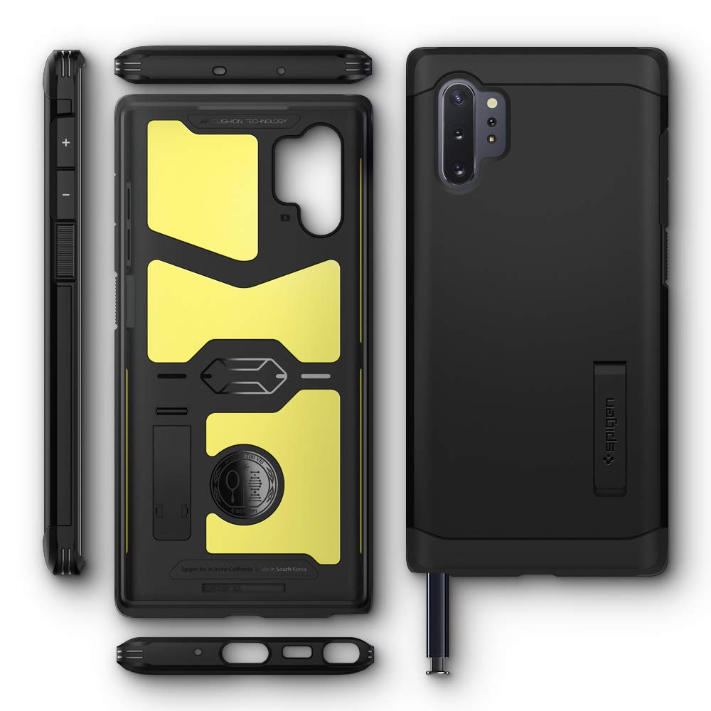 Foto 8 pulgar | Funda De Teléfono Spigen Tough Armor Para Samsung Galaxy Note 10 Plus - Venta Internacional.