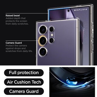 Foto 5 | Funda Spigen Liquid Crystal Para Galaxy S24 Ultra Con Protección - Venta Internacional.